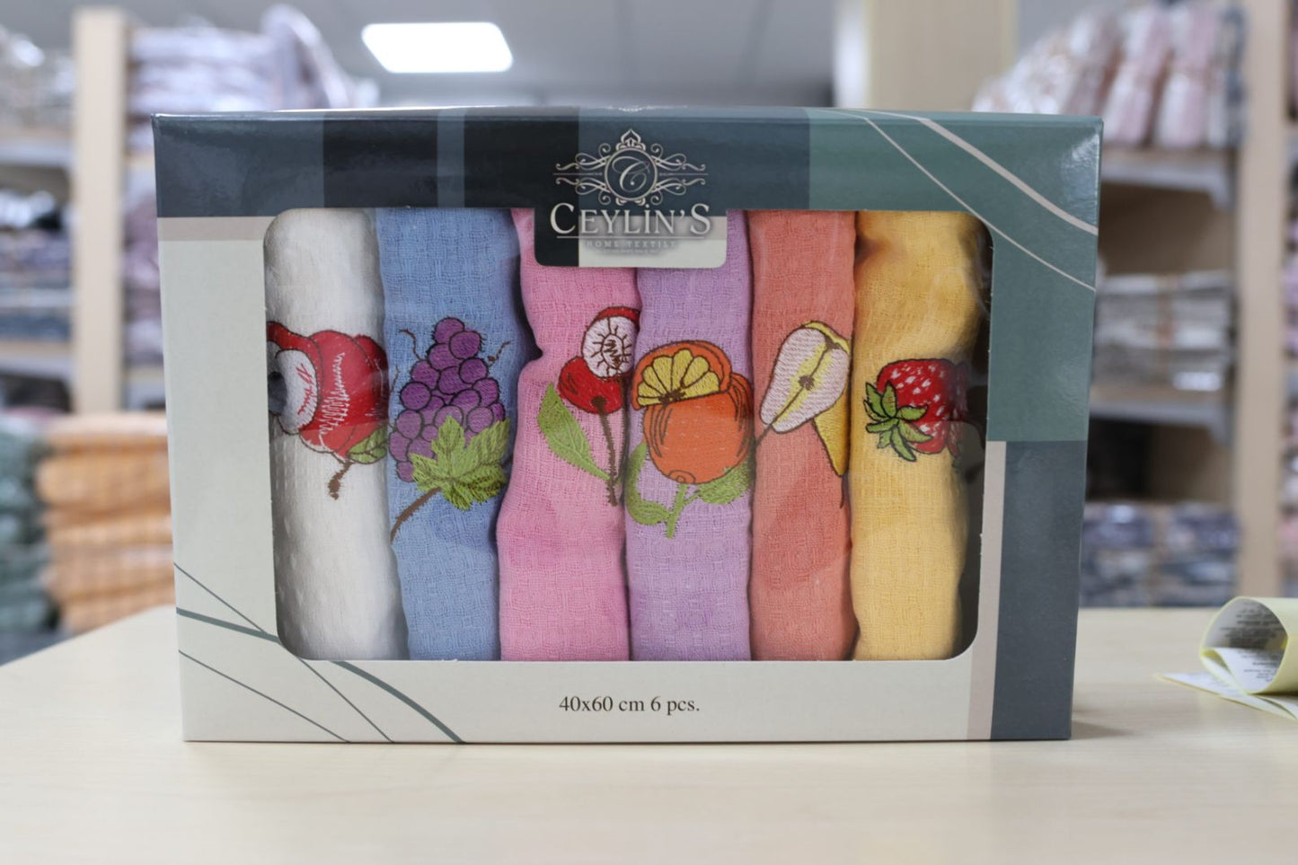 Kuhinjske krpe 6/1 - LUX 100% PAMUK