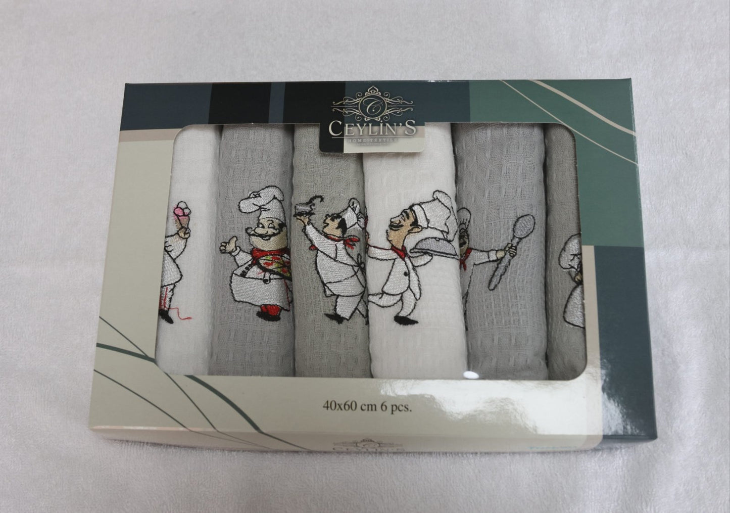 Kuhinjske krpe Chef 6/1 - LUX 100% PAMUK