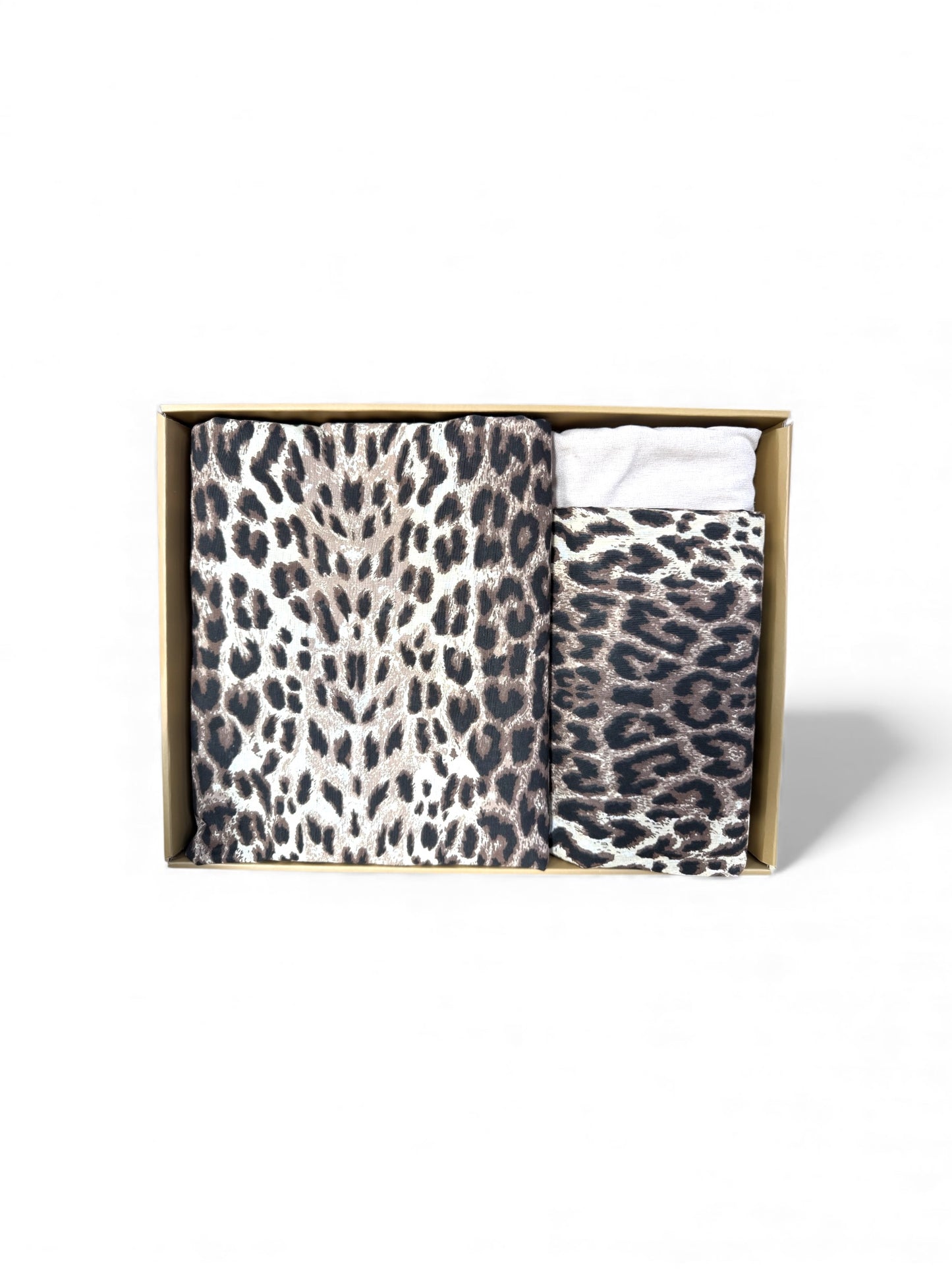 Bračna posteljina Leopard (bež čaršav)