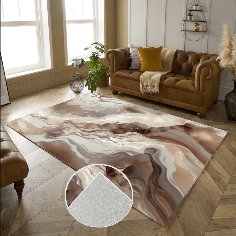 Tepih 130x190cm – Braon mermer