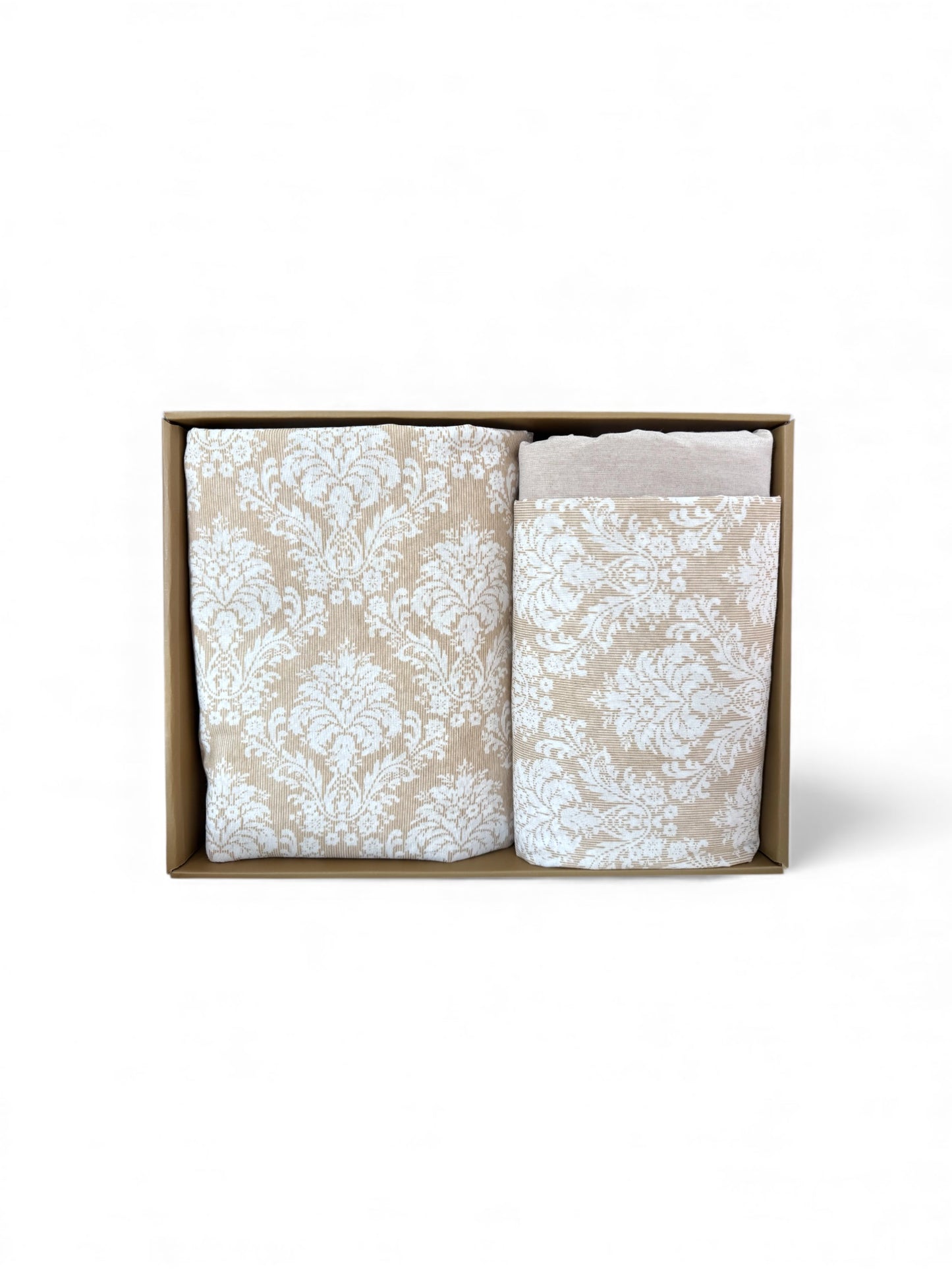 Bračna posteljina Barok Bež