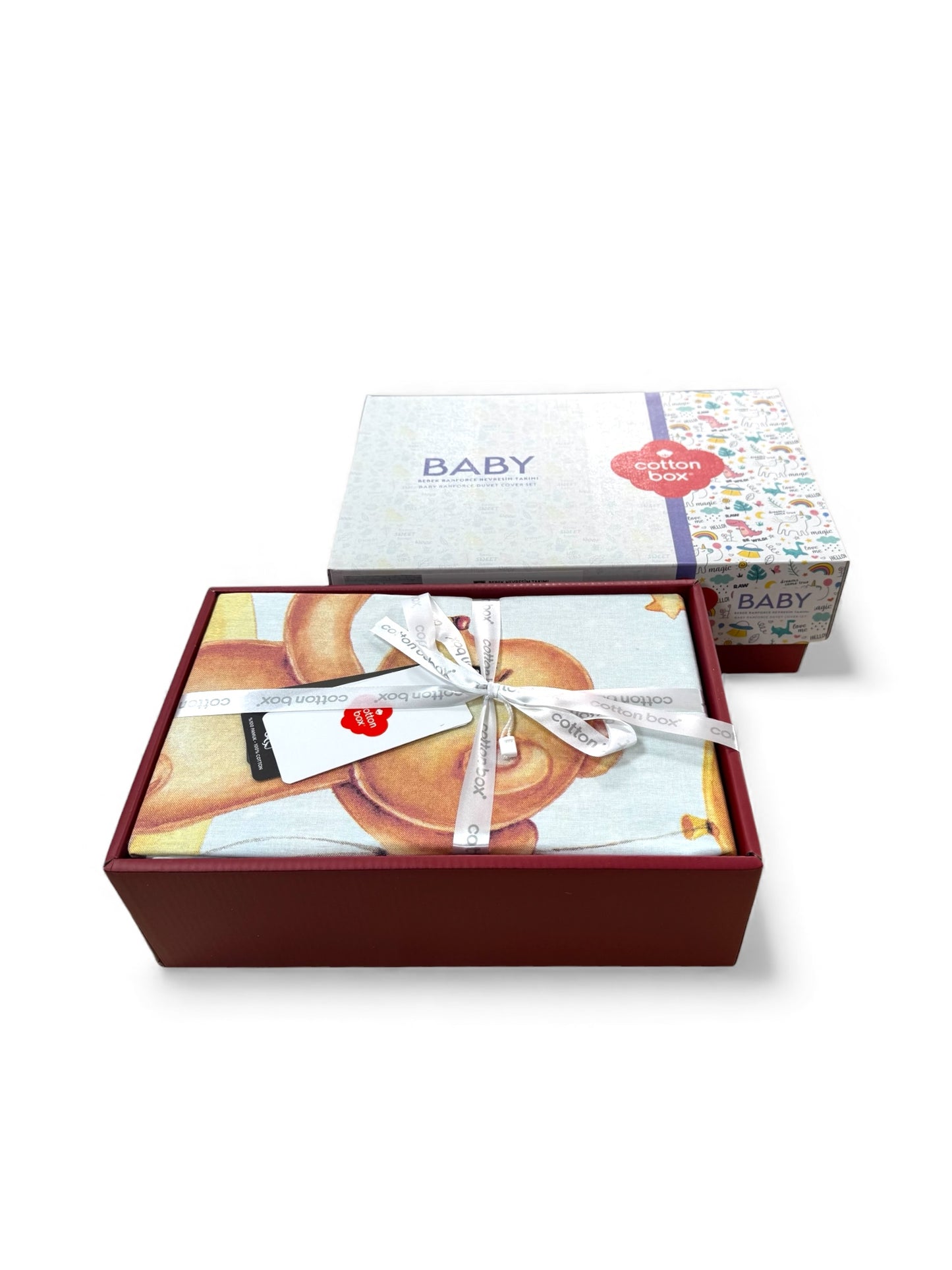 Bebi Posteljina 100% Pamuk – Goodnight Bears 🐻🌙 (4-delnI Set)