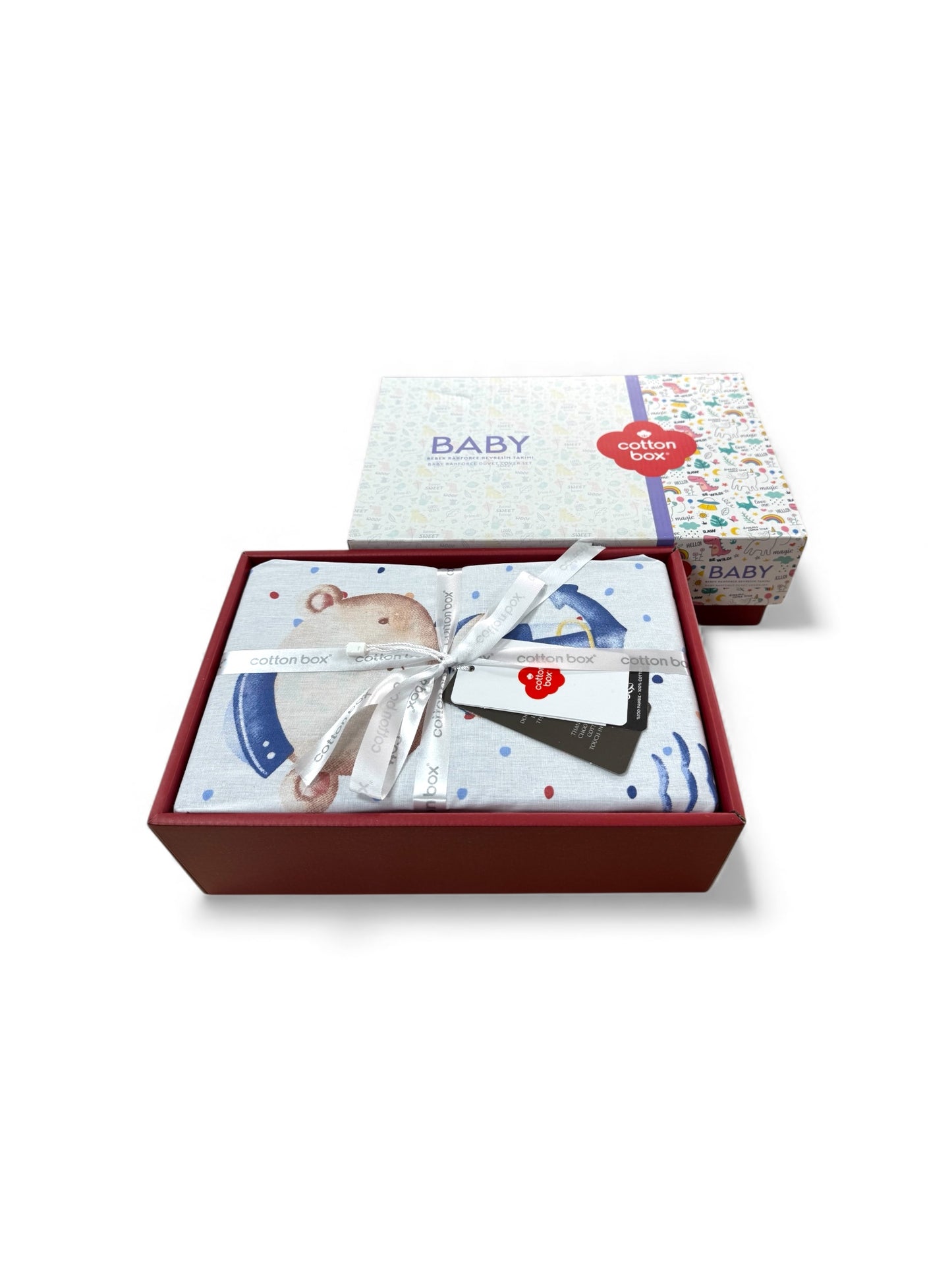 Bebi Posteljina 100% Pamuk – Little Sailor 🐻⚓️ (4-delnI Set)