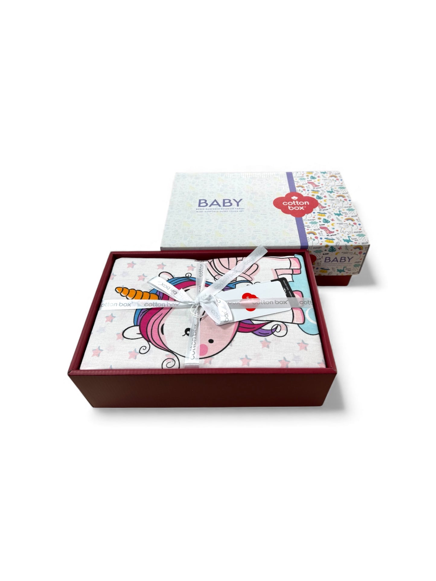 Bebi Posteljina 100% Pamuk – Dreamy Unicorn 🦄💗 (4-delnI Set)