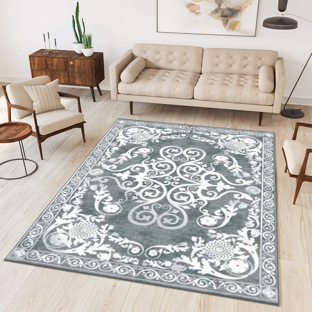 Tepih 130x190cm – Ornament siva 4