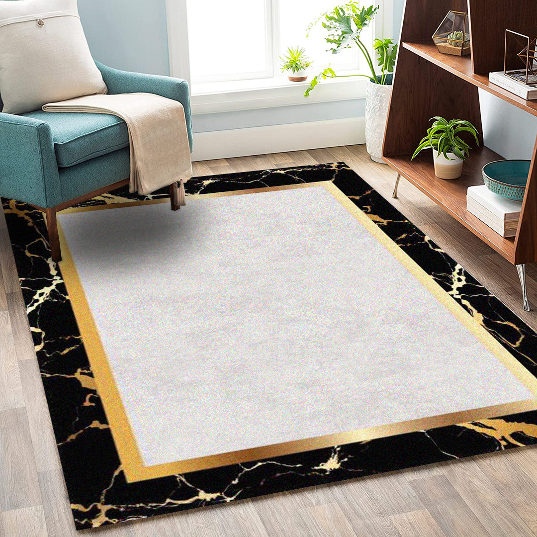 Tepih 130x190cm – Crno-Siva