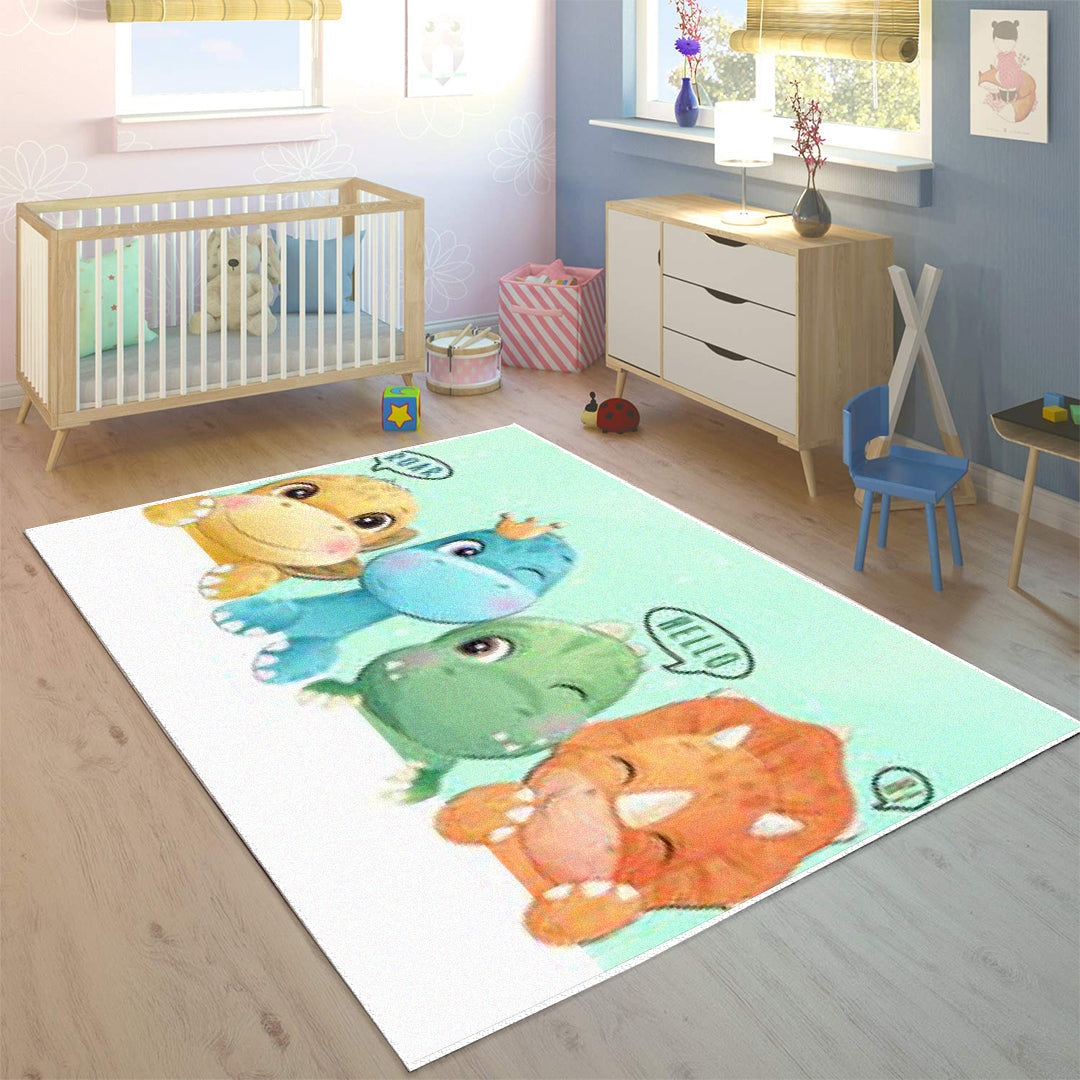 Tepih za decu 130x190cm – Dinosaurus