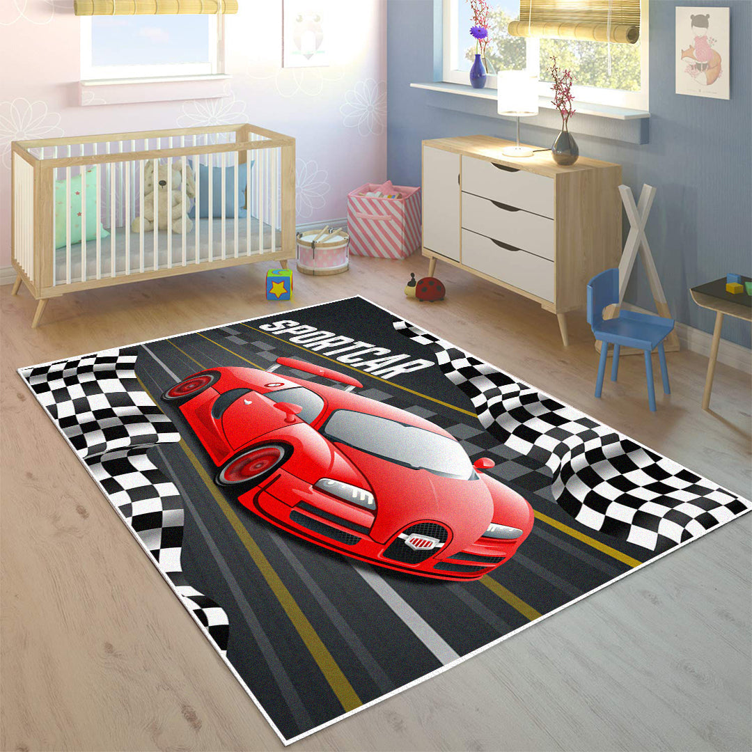 Tepih za decu 180x280cm – Auto