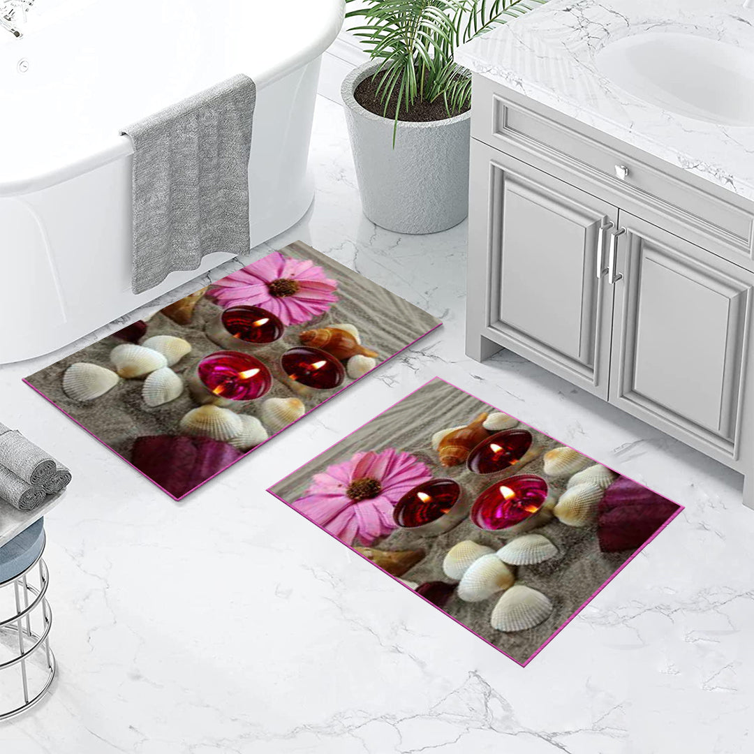 Set Prostirka za kupatilo – Sveće