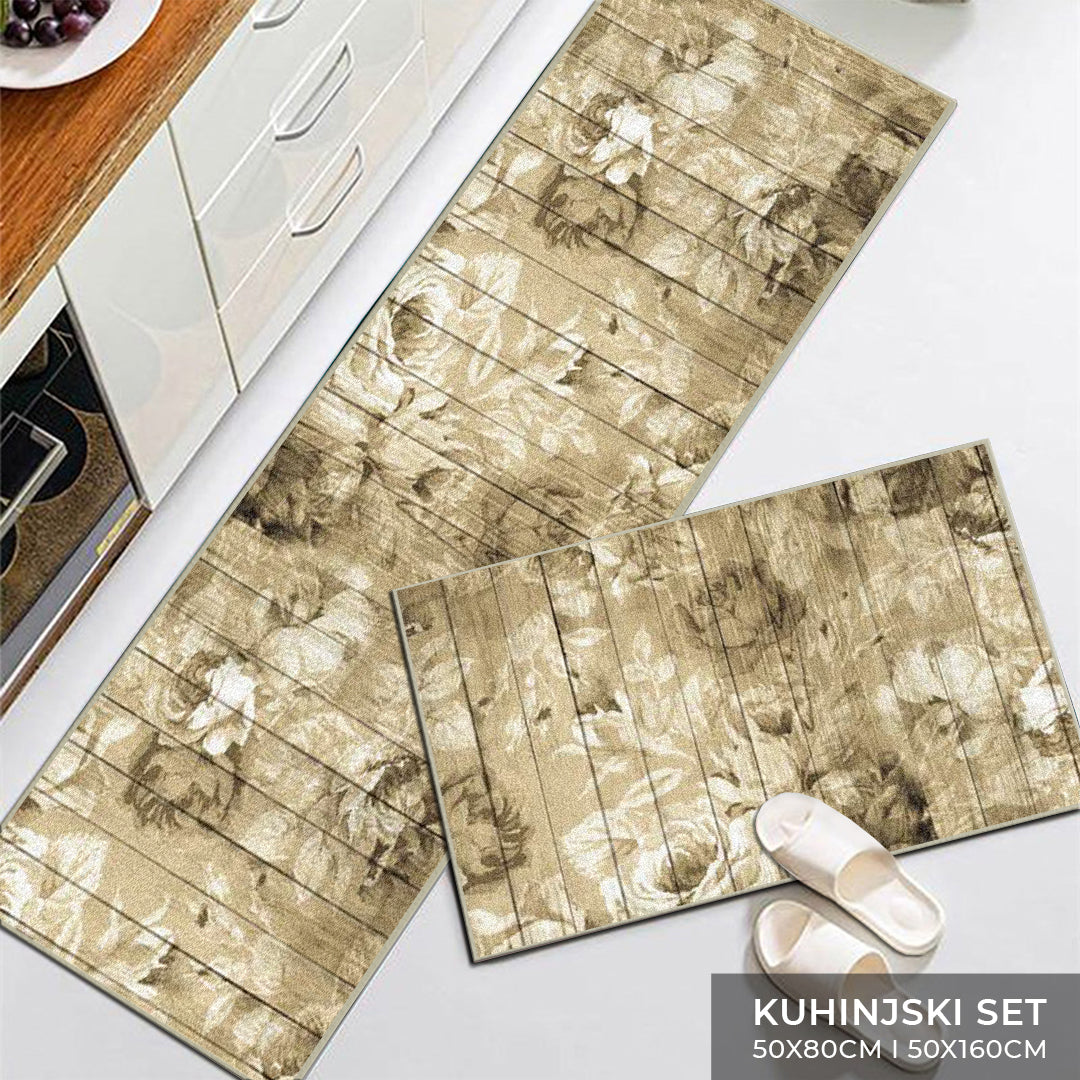 Staze za kuhinju – Bež drvo