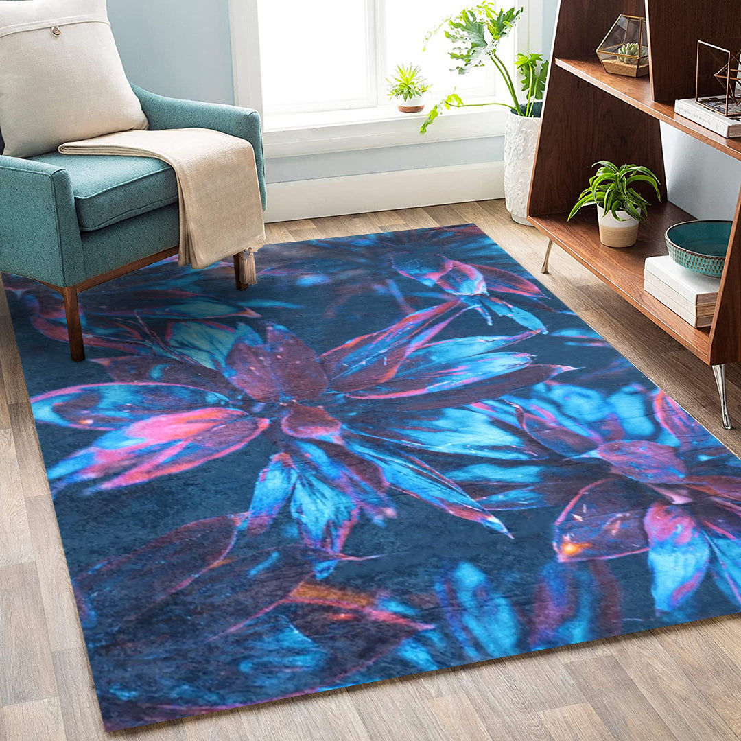 Tepih 130x190cm – Cvet teget