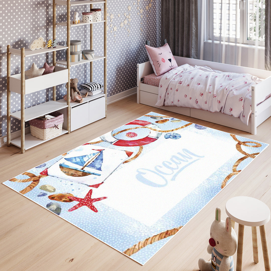 Tepih za decu 130x190cm – Okean