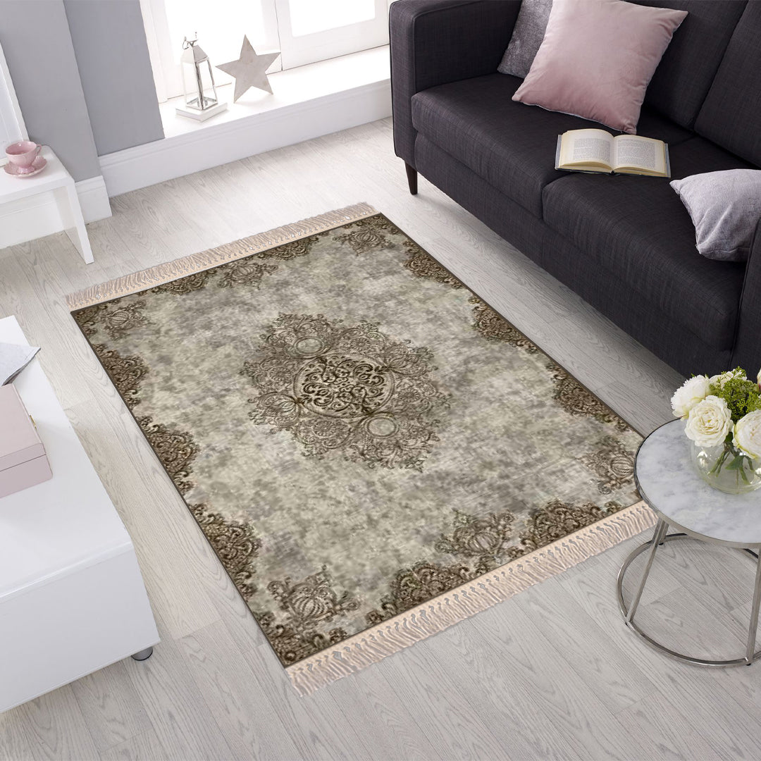 Staza 80x150cm – Ornament braon 2