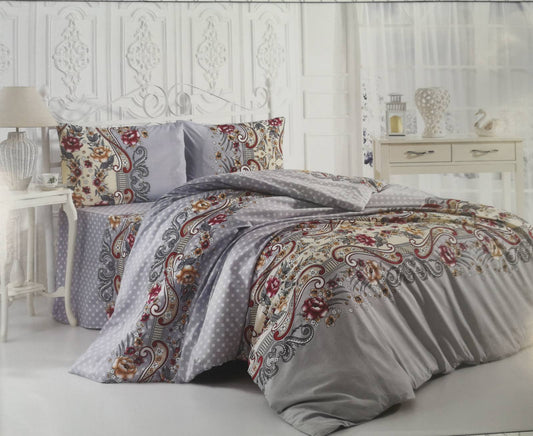 Pamučna posteljina za bračni ležaj - RENFORCE PAMUK