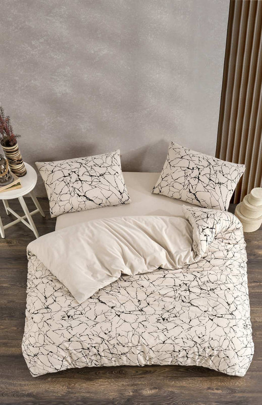 Pamučna posteljina za bračni ležaj - 100% PAMUK