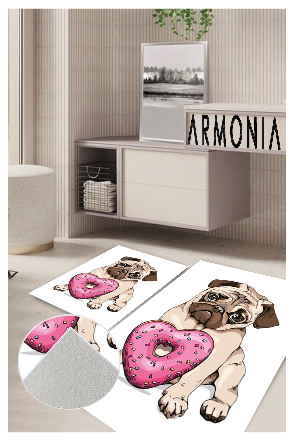 Set Prostirka za kupatilo – Puffy