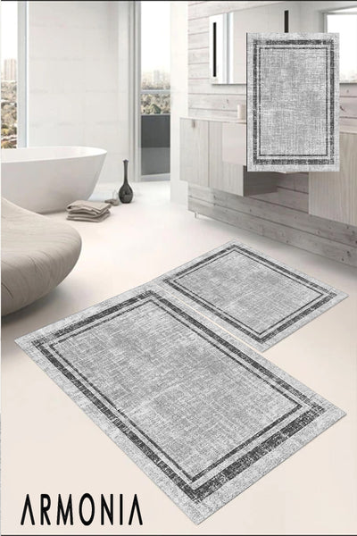 Set Prostirka za kupatilo – Sivo