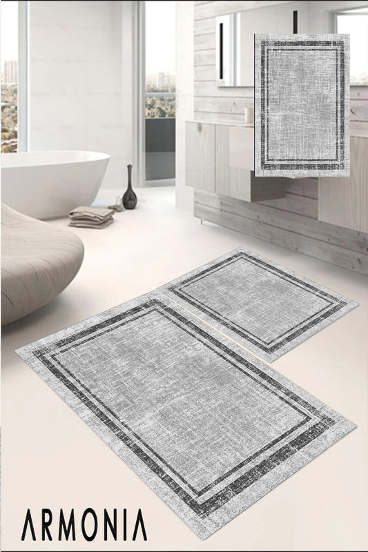 Set Prostirka za kupatilo – Sivo