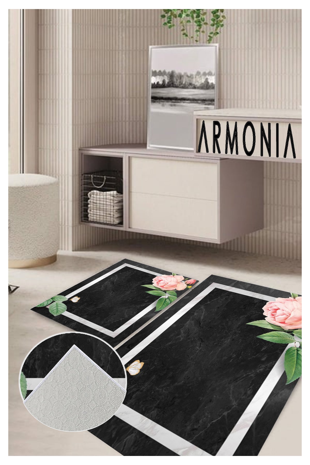 Set Prostirka za kupatilo – Rosalia