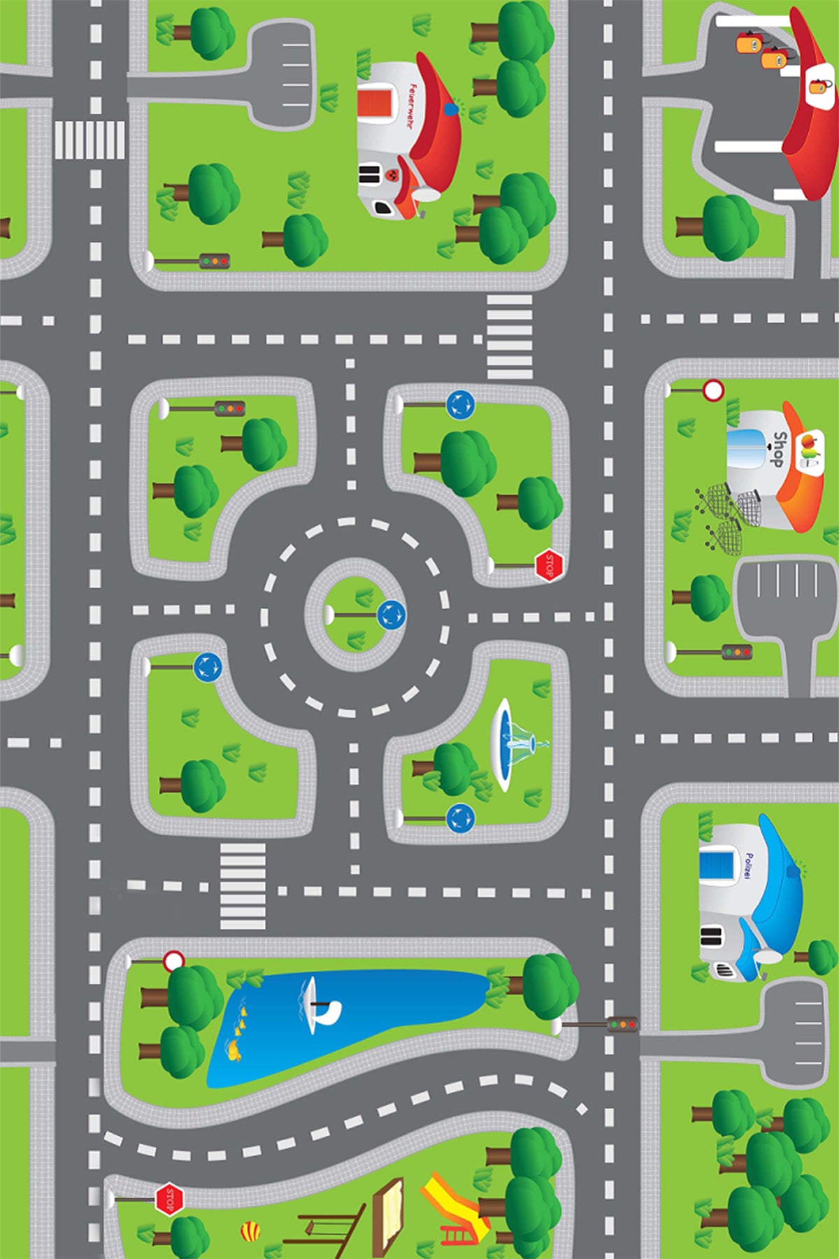 Tepih 180×280 — Grad