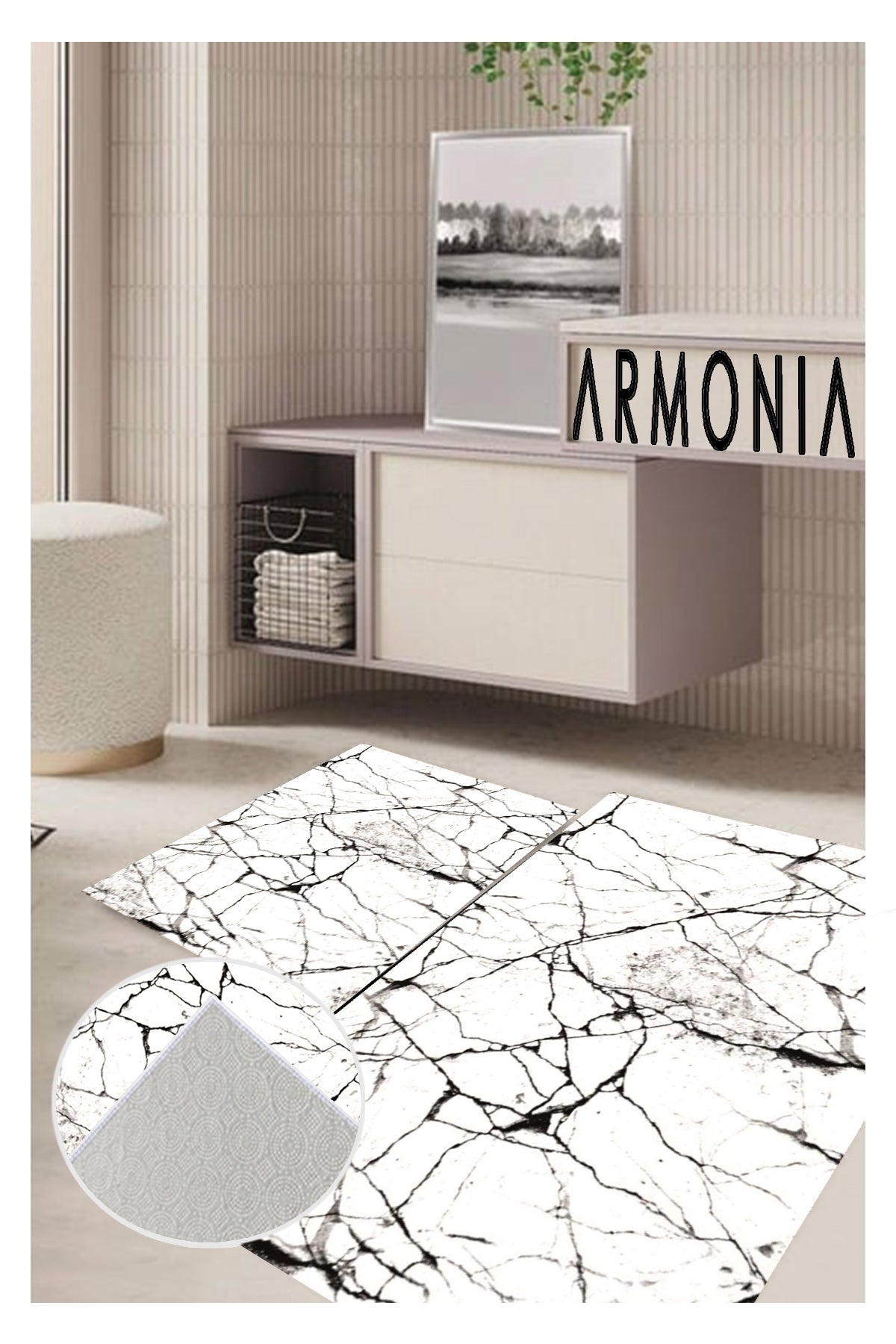 Set Prostirka za kupatilo – Karme