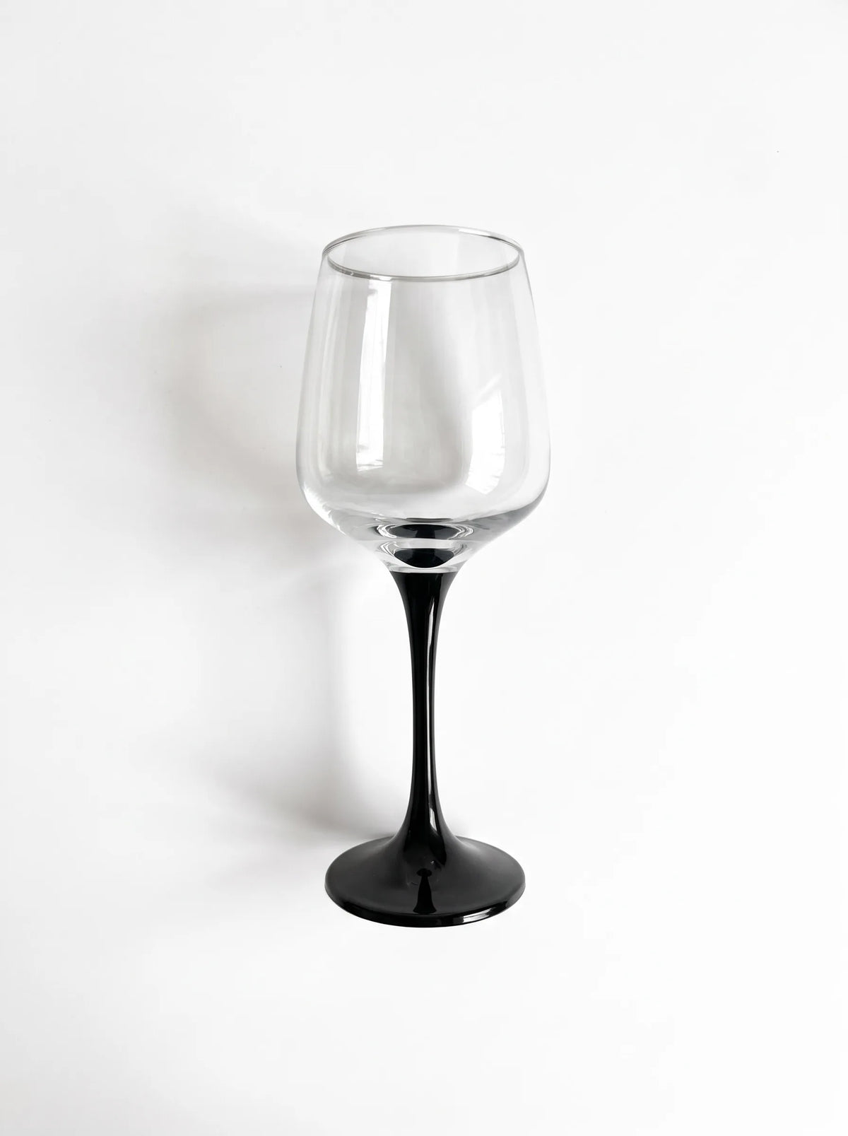Lal set čaša sa crnom stopom 400 ml 6/1