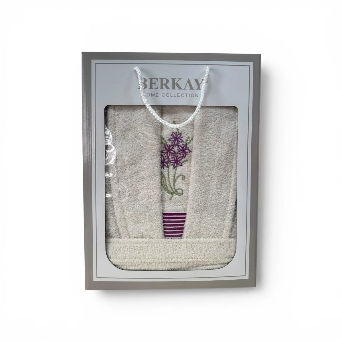Poklon lux set – bademantil + peškir - ELEGANT