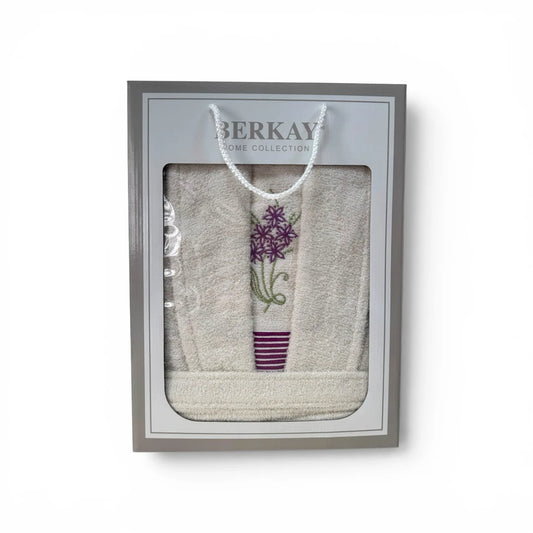 Poklon lux set – bademantil + peškir - ELEGANT