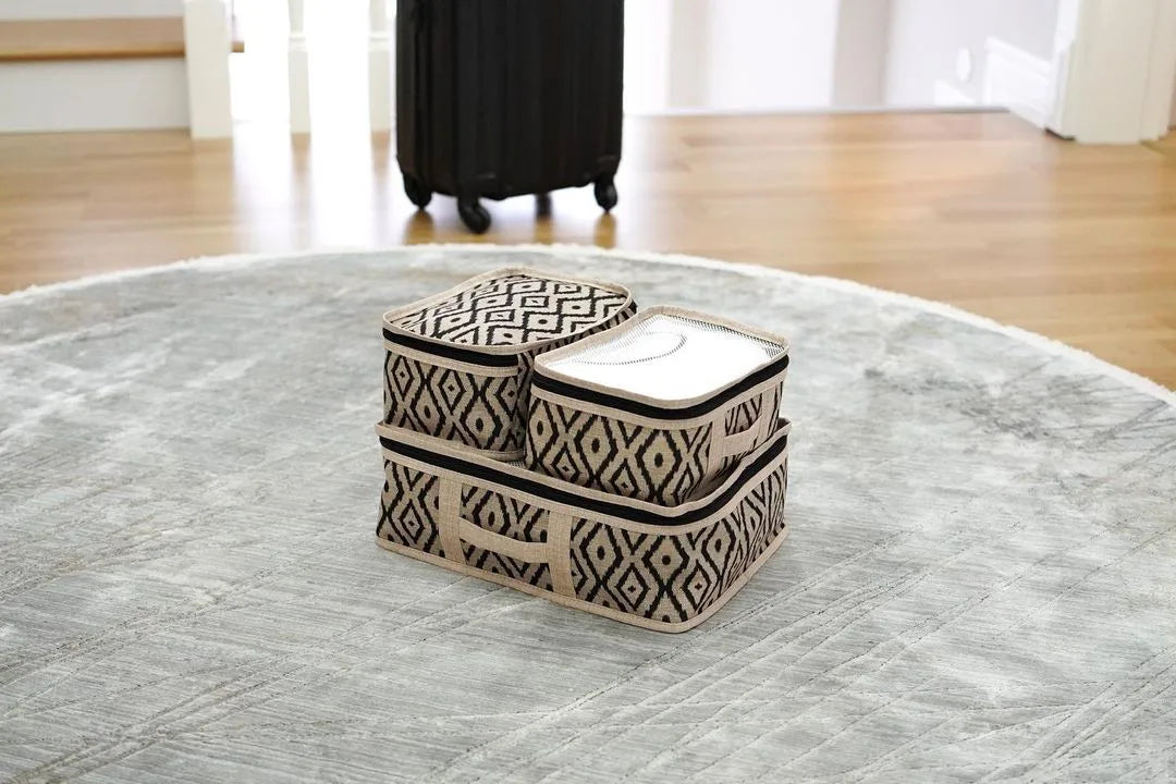 Boho Set Organizera za Putovanje 3 kom