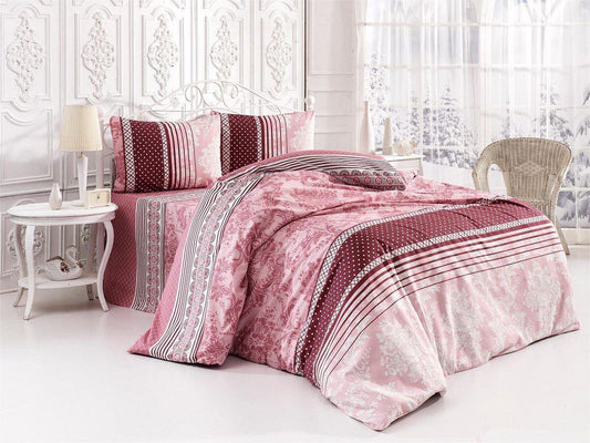 Pamučna posteljina za bračni krevet - RENFORCE PAMUK