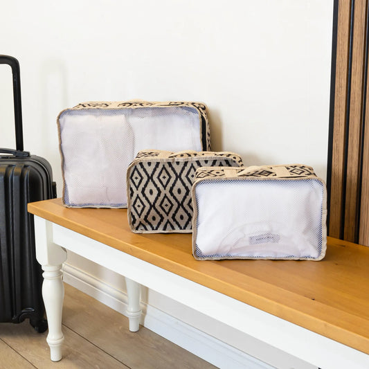 Boho Set Organizera za Putovanje 3 kom