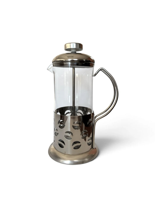 French press 350 ml sa inox okvirom i motivima zrna kafe