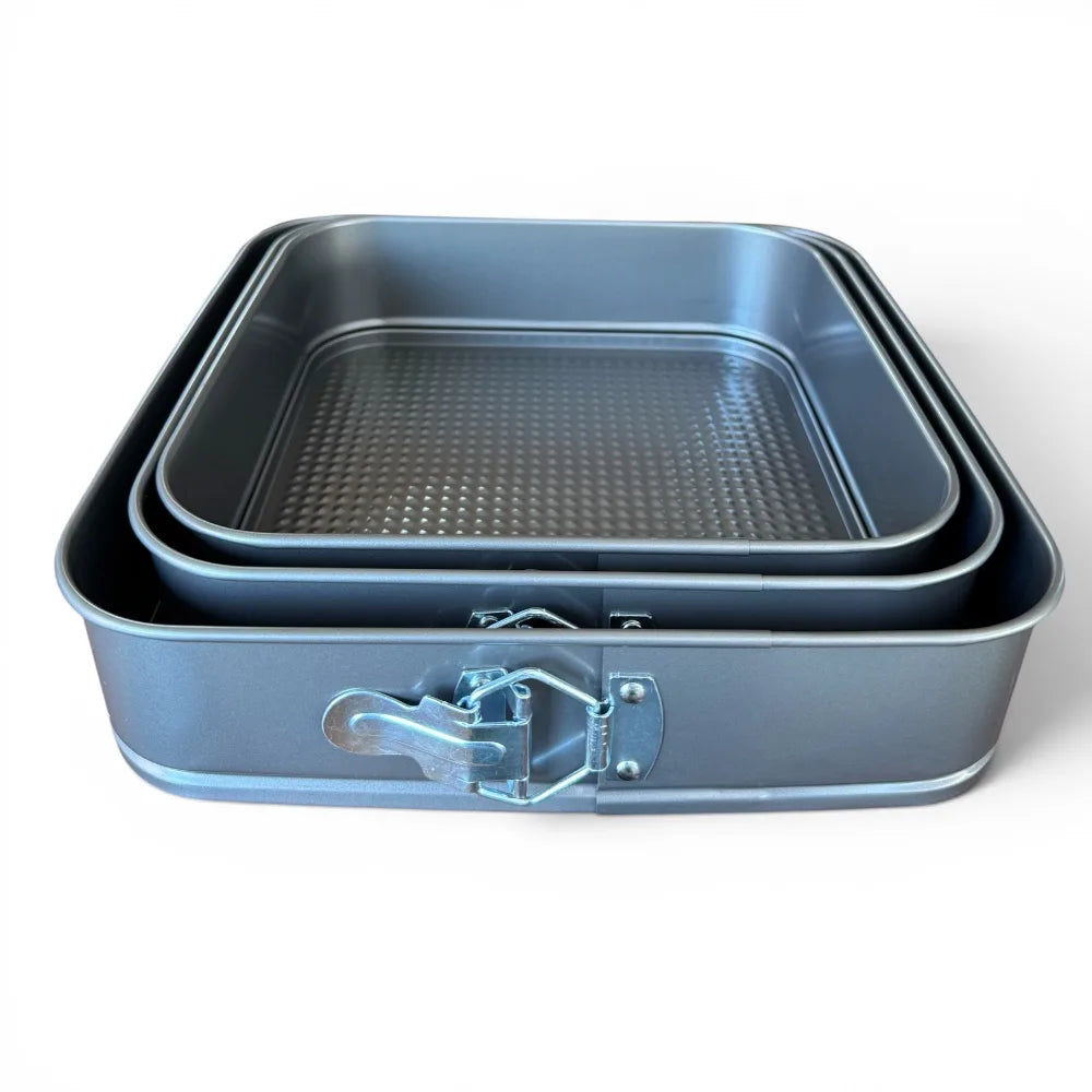 Set kalupa za torte 3 kom – kvadratni