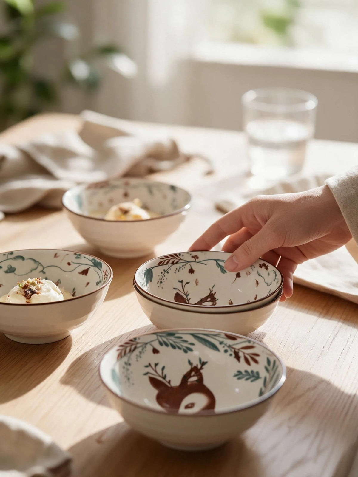 Set keramičkih činija – 6 komada, 11 cm