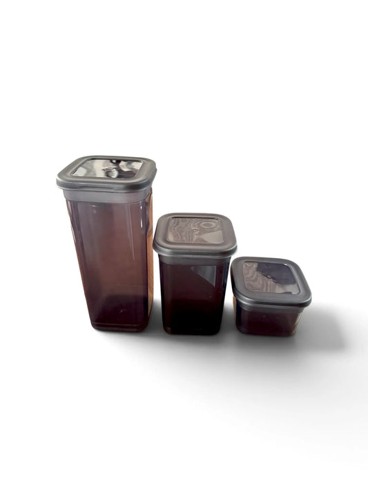 Set posuda za suve namirnice, 3 komada