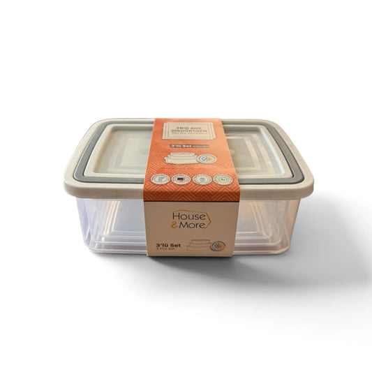 Trio Box set posuda za hranu, 3 komada