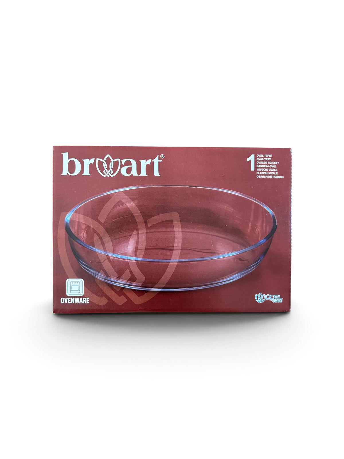 Broart ovalna vatrostalna posuda za pečenje