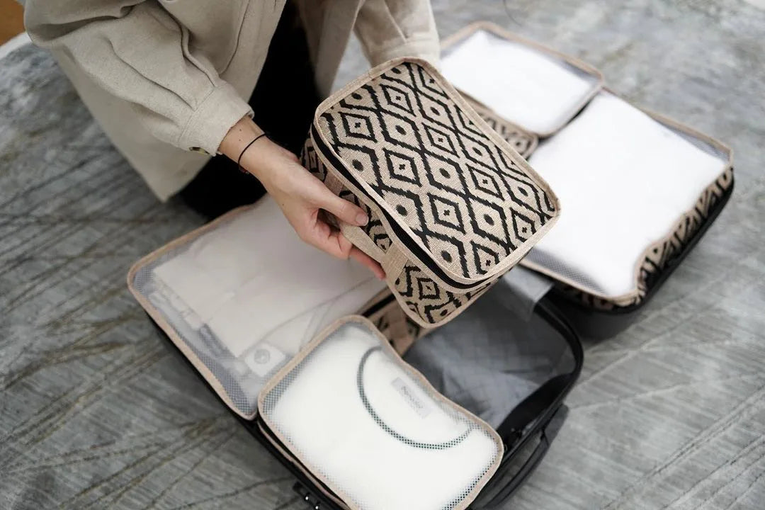 Boho Set Organizera za Putovanje 3 kom