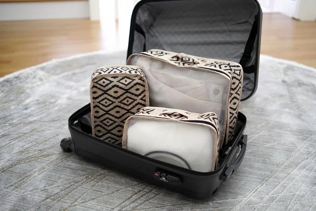 Boho Set Organizera za Putovanje 3 kom