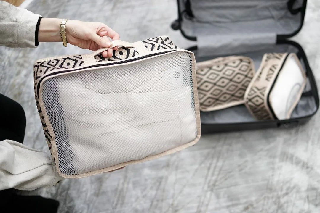 Boho Set Organizera za Putovanje 3 kom