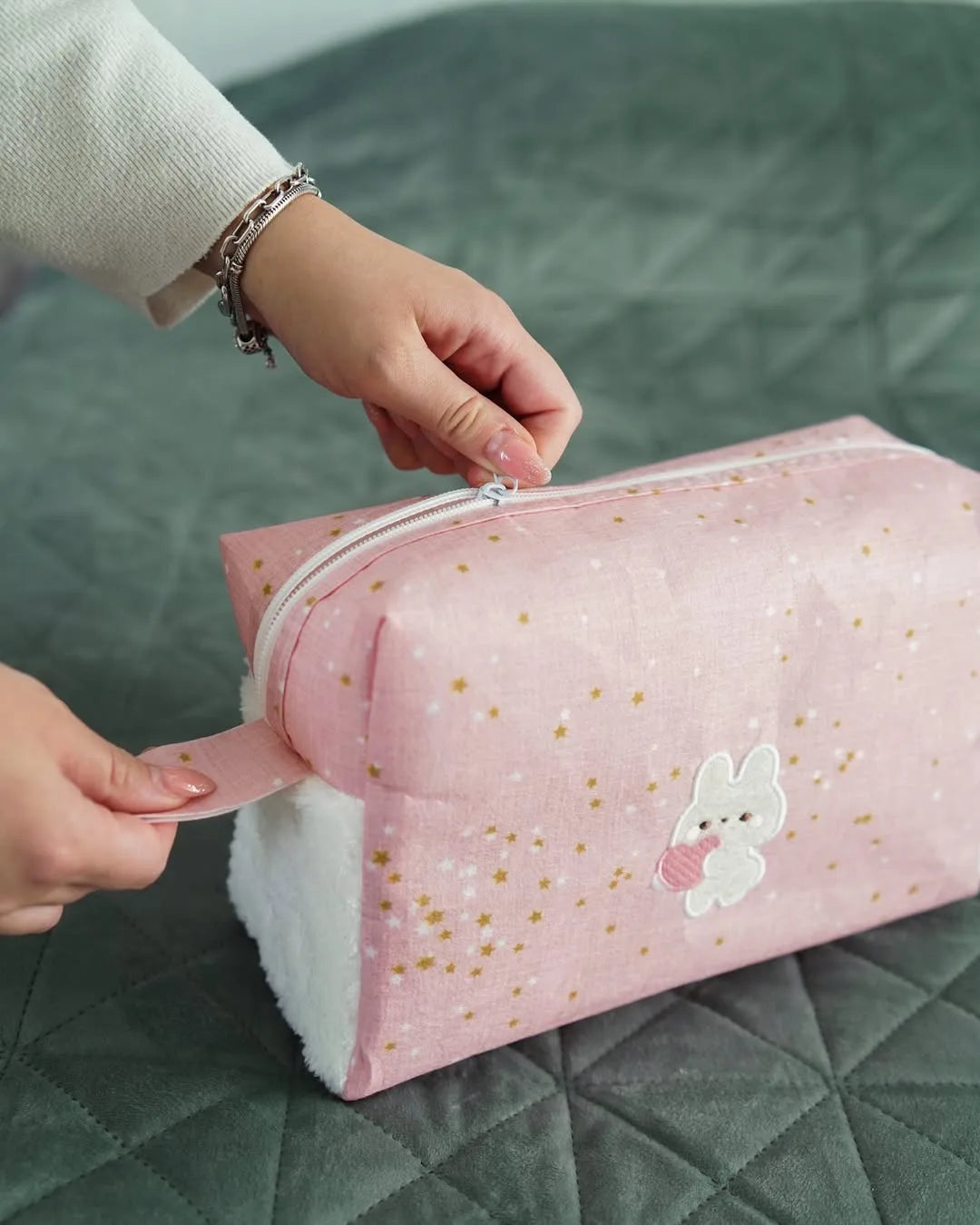 Roze bebi organizator za torbu (set 2 kom)
