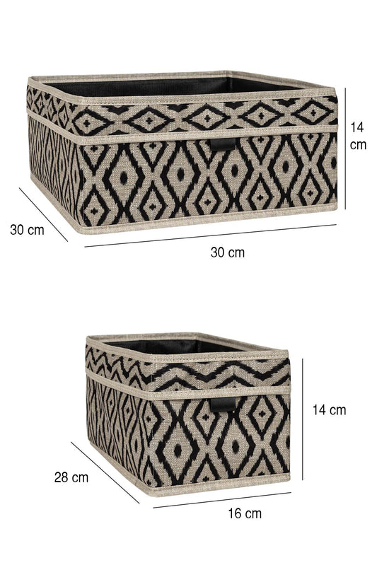 Boho Set za Organizaciju Fioka i Polica – 2 kom