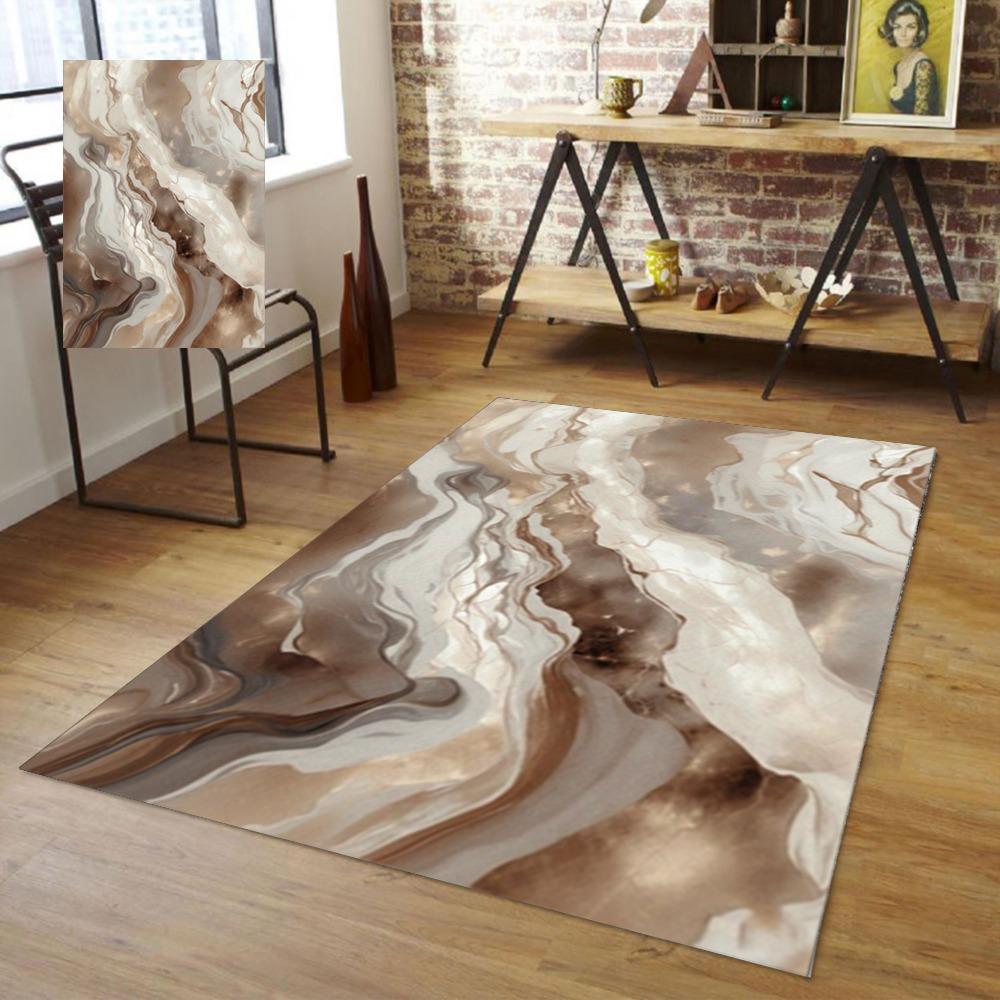 Tepih 130x190cm – Braon mermer