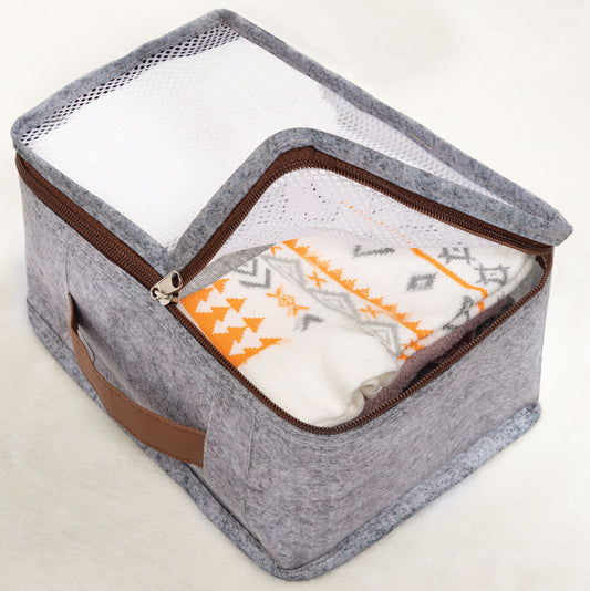 Sivi Organizator za Kofer – Set 6 Komada