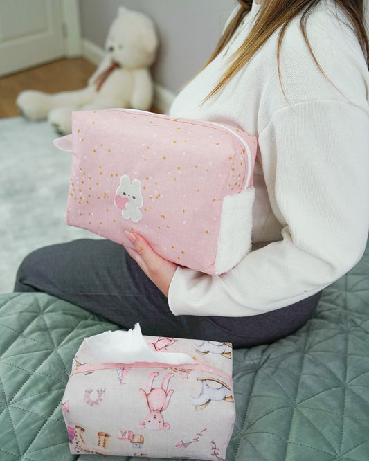 Roze bebi organizator za torbu (set 2 kom)