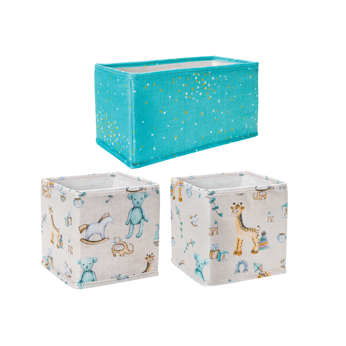 Set za organizaciju za decu – 3 komada, Plava