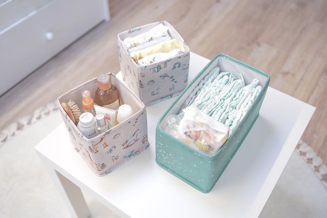 Set za organizaciju za decu – 3 komada, Plava