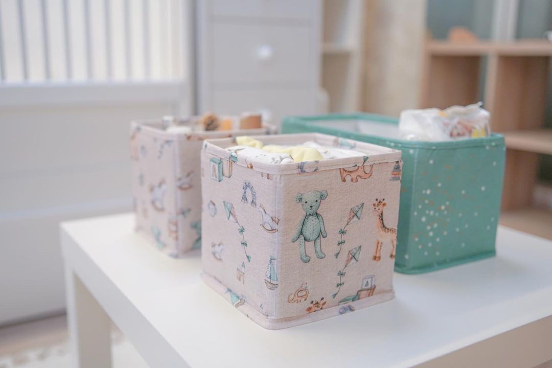 Set za organizaciju za decu – 3 komada, Plava