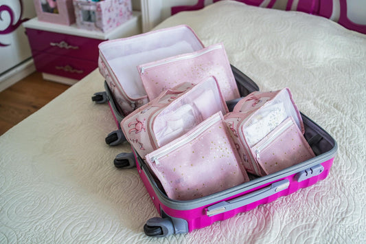 Organizator za Bebe – Set za Putovanje 6 komada | Roze