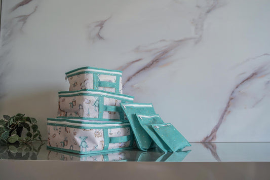 Organizator za Bebe – Set za Putovanje 6 komada | Plavi
